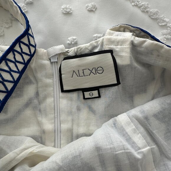 Alexis Asteria Linen Floral Dress, XS - Picture 6 of 9